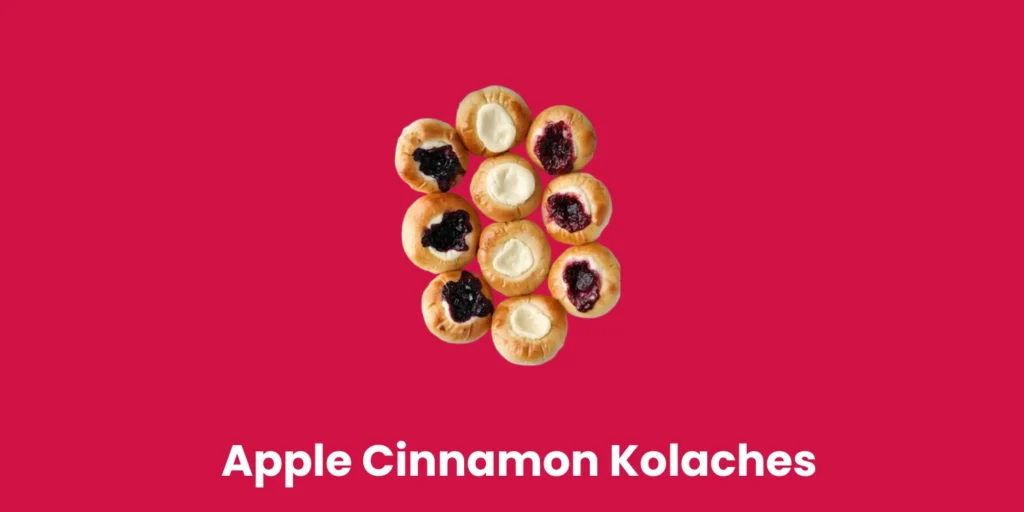 Apple Cinnamon Kolaches