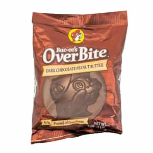 Buc-ee’s OverBite Dark Chocolate Peanut Butter Candy