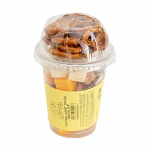 Buc-ee’s Peppered Turkey Cup with Cheese & Pretzel
