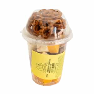 Buc-ee’s Pork Tenderloin & Cheese with Pretzel Cup