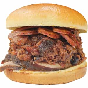 Buc-ee’s Three Meat Sandwich