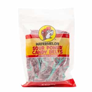 Buc-ee’s Watermelon Sour Power Candy Belts